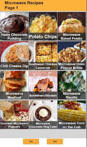 Microwave Recipes Offline Screenshot 0