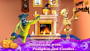 Halloween Home Cleanup Mania Screenshot 3