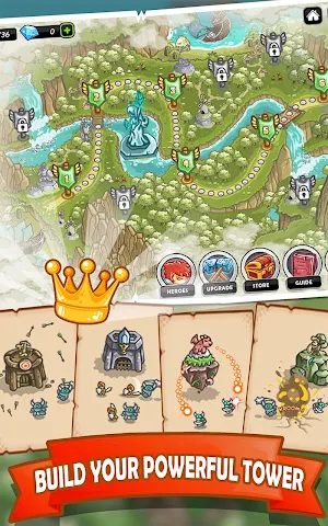 Kingdom Defense 2: Empire Warriors - Tower Defense Screenshot 3