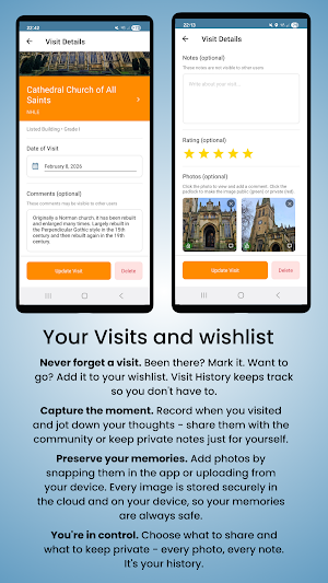 Visit History Screenshot 3