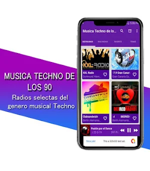 Music Techno delos 90 - Free Techno Music Screenshot 0