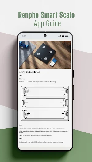 Renpho Smart Scale App Guide Screenshot 3