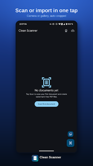 Clean Scanner: Scan to PDF Screenshot 1