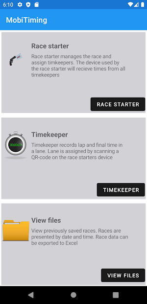MobiTiming Screenshot 0