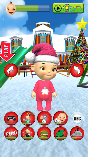 Baby Masha's Winter Playground Screenshot 3
