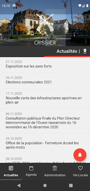 Crissier Officiel Screenshot 0