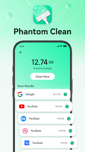 Phantom Clean - Clean Up Junk Screenshot 2