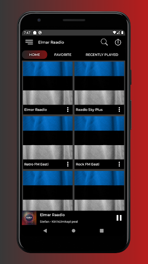 Elmar Raadio Äpp Screenshot 0