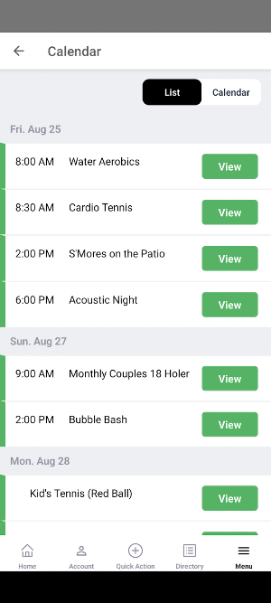 Graywood Golf & Racquet Club Screenshot 2