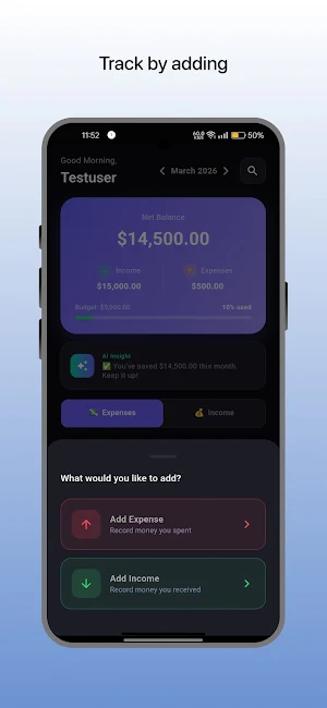 Expense Folio: Expense tracker Screenshot 2