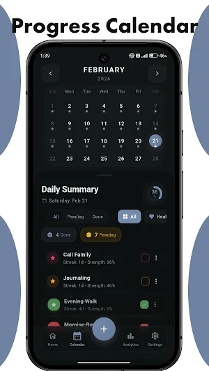 DailyWin – Habit Builder Screenshot 1