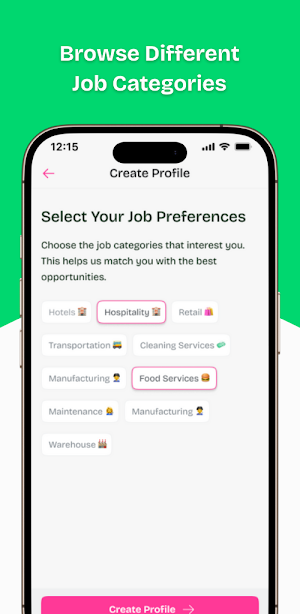 Sabai Job Screenshot 1