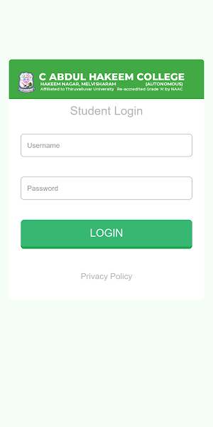CAHC Student Portal Screenshot 0