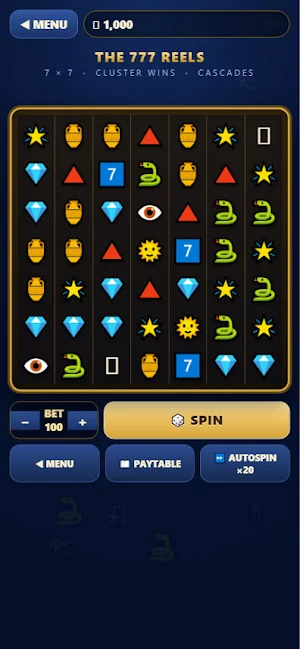 Scarab of Fortune - 777 Slots Screenshot 1