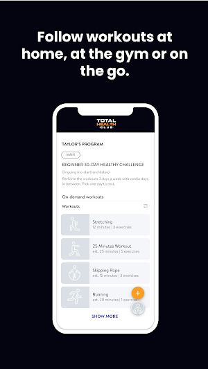 Total Health Club Bloomfield Screenshot 2
