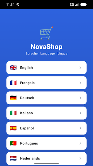 NovaShop – Essen bestellen Screenshot 0