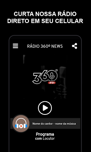 Rádio 360º News Screenshot 0