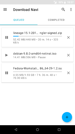 Download Navi - Download Manager Screenshot 0