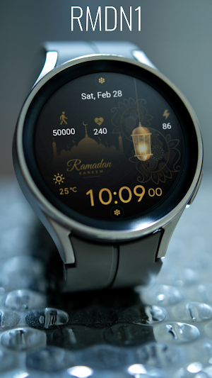 RMDN1 Watch Face for Wear OS Screenshot 1