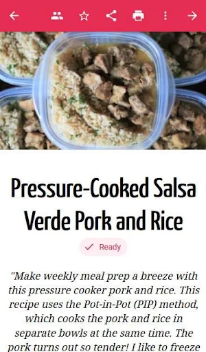 My cookbook app - save and share recipes Screenshot 2