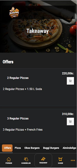 Flintstones Pizza Screenshot 1