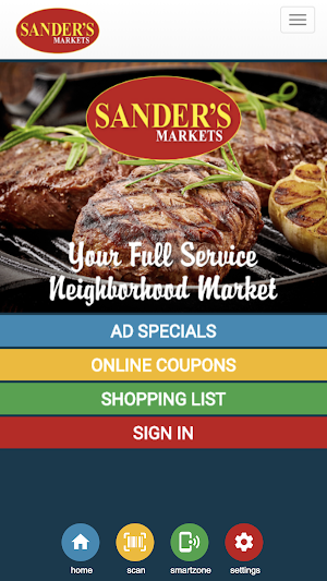 Sanders Market Screenshot 1
