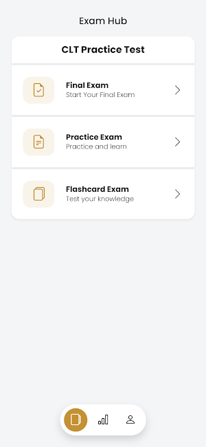 CLT Practice Test Screenshot 0