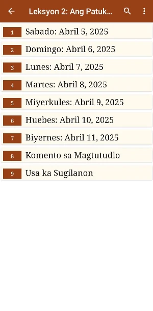 SSQ Cebuano Screenshot 1