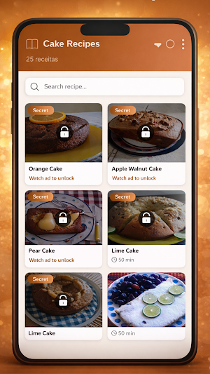 Easy Homemade Cake Recipes Screenshot 0