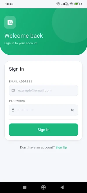 MoneyWise Screenshot 1