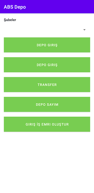 ABS Lojistik Depo Takip Screenshot 1