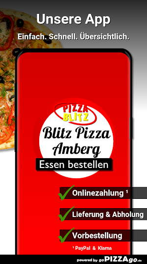 Blitz Pizza Amberg Screenshot 0