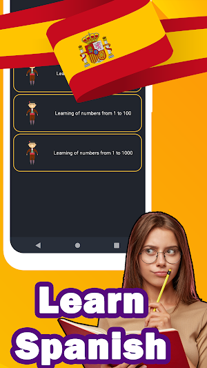 Numbers in Spanish language Screenshot 1