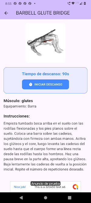 GYM XZ FITNESS Screenshot 2