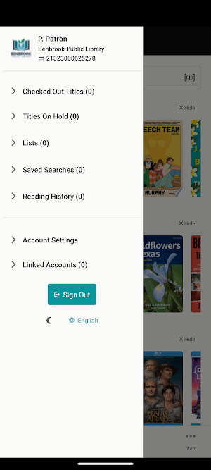 MetroShare Libraries Screenshot 1