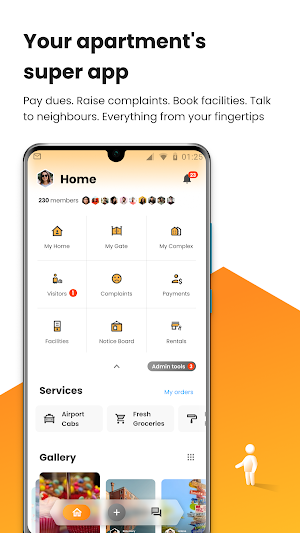 Apartment App - ApnaComplex Screenshot 1
