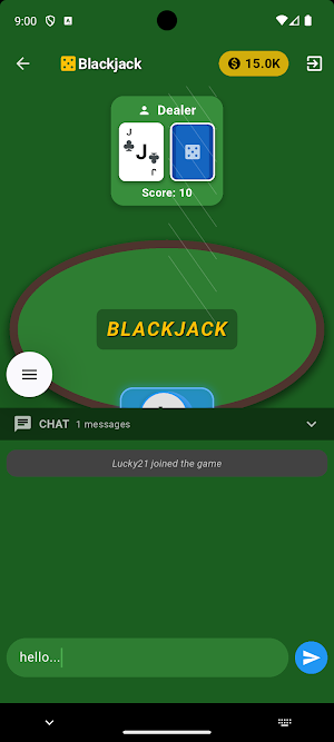 Lucky21 BlackJack Game Online Screenshot 2