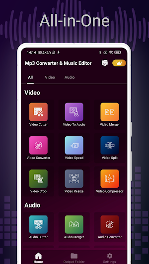 Mp3 Converter & Music Editor Screenshot 1