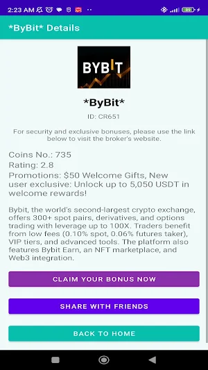 Crypto EXCHANGE Hunter Screenshot 2