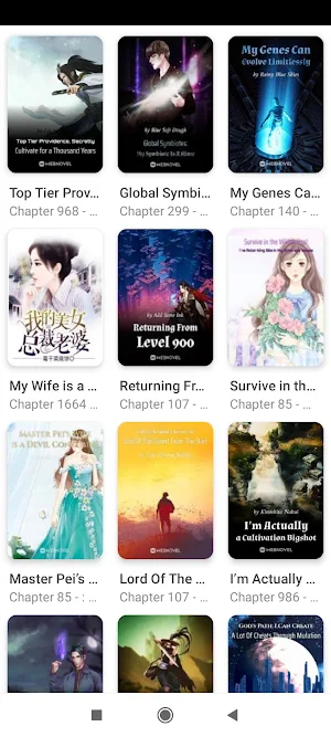 NovelGo - All Novel Updates Screenshot 1