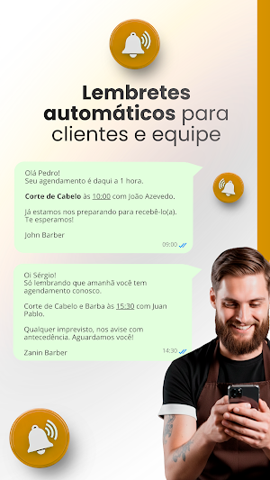 HiBarber: Agenda da Barbearia Screenshot 3