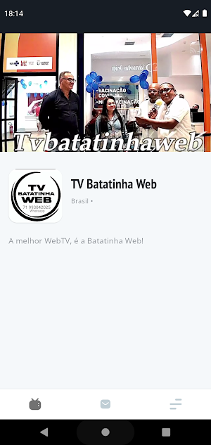 TV Batatinha Web Screenshot 0