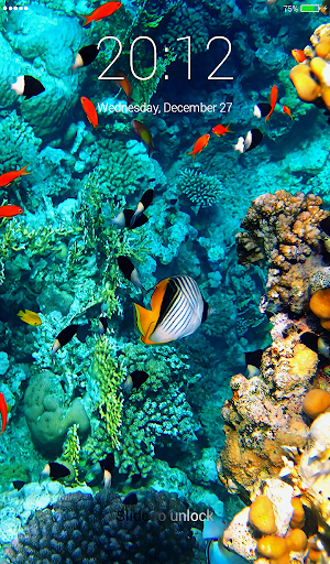 Aquarium 4K Lock Screen Screenshot 0