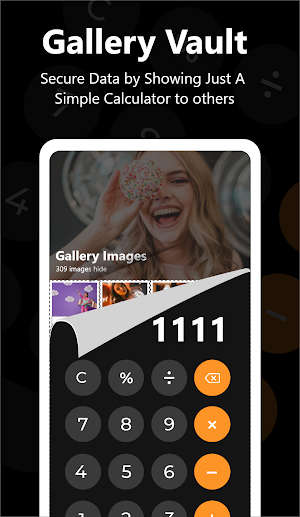 Calculator Vault Locker Hide Gallery Private Lock Screenshot 2