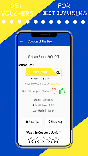 Vouchers for Bstby users Screenshot 3
