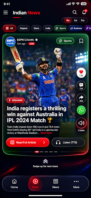 Indian News Screenshot 2