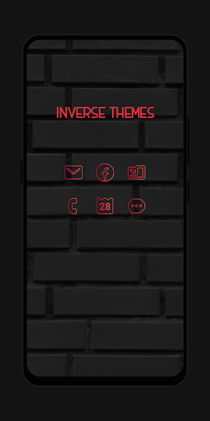 Red - Line Icon Pack Screenshot 2