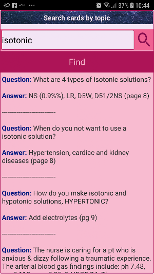 NCLEX Lab Values & Maths Exam Review App: Q&A Screenshot 3