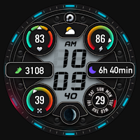 PRADO 74 Digital Watch Face