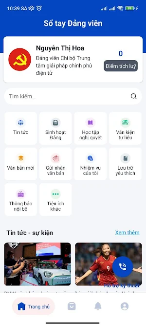 Sổ tay đảng viên VNPT Screenshot 1
